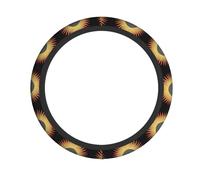 YTUOPWE Rising Sun of Mt. Housse de volant pour homme et femme - Durable, antidérapante, élastique, facile à installer, pour berlines, SUV, VTT, camions