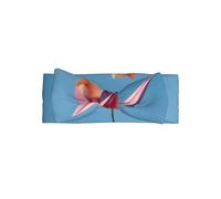 YTUOPWE Serre-tête en papier avec nœud en forme d'avions en fleurs pour bébé - Bandeau en polyester doux, doux pour la peau et extensible pour les nourrissons de 0 à 6 mois