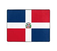 YTUOPWE Tapis de sol antidérapant 160 x 121,9 cm République dominicaine bonne absorption de l'eau, adapté pour la cuisine, la salle de bain et le salon