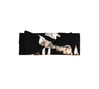 YTUOPWE The lonely wolf Picture Baby Bow Headband - Bandeau en polyester doux, doux pour la peau et extensible pour les nourrissons de 0 à 6 mois