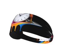 YTUOPWE The Passing Time Bandeau élastique pour homme et femme Séchage rapide
