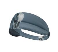 YTUOPWE The White Horse that treads water Picture Bandeau élastique Sport Head Tie for Men and Women Soft Quick Dry