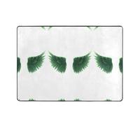 YTUOPWE The wings of peace - Tapis doux, moelleux, absorbant l'eau, durable, pour salon, bureau, table basse, lit, balcon, 203,2 x 147,3 cm