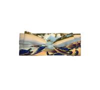 YTUOPWE Tortles on the beach Bandeau en polyester doux, doux pour la peau et extensible pour nourrissons de 0 à 6 mois