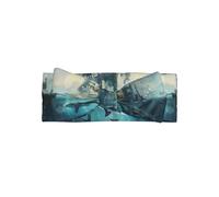 YTUOPWE Whale under the castle Picture Baby Bow Headband - Bandeau en polyester doux, doux pour la peau et extensible pour les nourrissons de 0 à 6 mois