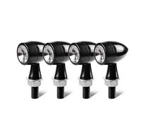 YTVPPKLGG clignotant Indicateurs Moto Clignotants LED Pour Motos, Lampe Clignotante Ambre, Balle 12V