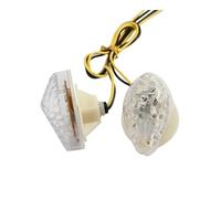 YTVPPKLGG clignotant Indicateurs Moto Feu D'angle De Moto LED Ambre, Clignotant Universel Pour CBR 600 F4 F4i CBR600RR CBR1000RR