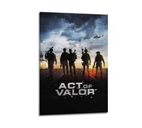 YTWRGWERR Act-of-valor_poster_goldposter_com_14 Affiches esthétiques d'art mural décoratif peinture poster décoration vintage toile pour salon, chambre à coucher 60 x 90 cm, style cadre