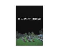 YTWRGWERR Affiches de la zone d'intérêt, décoration murale décorative sur toile vintage pour salon, chambre à coucher, 40 x 60 cm, sans cadre