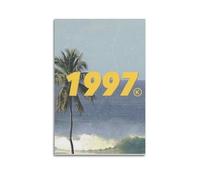 YTWRGWERR Affiches murales esthétiques de 1997 - Impression sur toile vintage pour salon, chambre à coucher - 60 x 90 cm - Style sans cadre