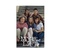 YTWRGWERR Affiches « My So-Called Life » - Impression sur toile vintage pour salon, chambre à coucher, 50 x 75 cm - Sans cadre