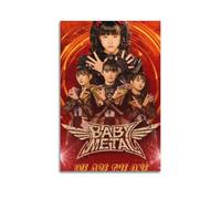 YTWRGWERR Babymetal Poster mural décoratif sur toile vintage pour salon, chambre à coucher - 30 x 45 cm - Sans cadre
