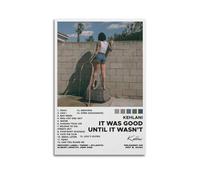 YTWRGWERR Impression sur toile de l'album It Was Good Until It Wasn't de Kehlani - Décoration murale vintage - Décoration murale pour salon, chambre à coucher - 40 x 60 cm - Sans cadre