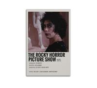 YTWRGWERR Lot de 6 affiches du film d'horreur The Rocky Horror Picture Show de 1975 - Décoration murale décorative vintage sur toile pour salon, chambre à coucher - 20 x 30 cm - Style sans cadre