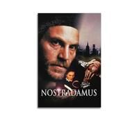 YTWRGWERR Nostradamus Affiches murales esthétiques, décoration murale vintage, sur toile pour salon, chambre à coucher, 20 x 30 cm, sans cadre