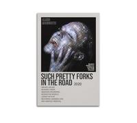 YTWRGWERR Poster de l'album « Such Pretty Forks In The Road » d'Alanis Morissette - Décoration murale décorative - Toile vintage pour salon, chambre à coucher - 30 x 45 cm - Style sans cadre