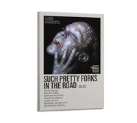 YTWRGWERR Poster décoratif sur toile de l'album « Such Pretty Forks In The Road » d'Alanis Morissette - Décoration murale décorative - Toile vintage pour salon, chambre à coucher - 30 x 45 cm - Style