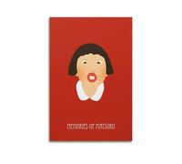 YTWRGWERR Poster du film Memories of Matsuko - Décoration murale décorative - Toile vintage pour salon, chambre à coucher - 40 x 60 cm - Style sans cadre