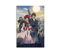 YTWRGWERR Poster Yona Of The Dawn - Impression sur toile vintage pour salon, chambre à coucher - 50 x 75 cm - Style fantastique - Sans cadre