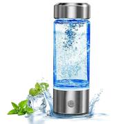 YTYOMUR Bouteille d'eau Hydrogène - 450 ml - Générateur d'eau Hydrogène Portable et Rechargeable - Électrolyse Rapide de 3 Minutes pour Bureau, Vie