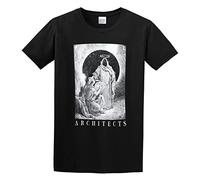 YU CUI Architects Band Rotten to The Core Cosplay Simple Letter Retro Base T-Shirt Black L