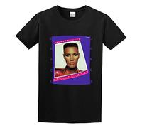 YU CUI Grace Jones Private Life Shes Lost Control Funk Personalized T-Shirt Black S