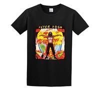 YU CUI Peter Tosh No Nuclear War Simplicity Cool Painting Blonde T-Shirt Black S
