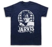 YU CUI Pulp Jarvis Cocker Tribute Unbritpop Band Adults Kids T-Shirt T-Shirt Navy S