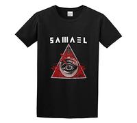 YU CUI Samael Hegemony Street Chest Premium Student Style T-Shirt Black XXL