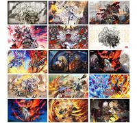 Yu-gi-oh déchu d'albaz marque Dogmatika Ecclesia le virtuel tapis de jeu tapis de jeu de cartes YGO tapis KMC TCG YuGiOh M-006 Mat-16