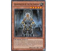 YU-GI-OH! - Grandmaster of The Six Samurai (BATT-EN016) - Cartes de prix du tournoi de pack de combat - Édition illimitée - Starfoil Rare