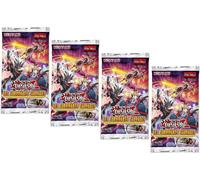 Yu-Gi-Oh !, Jeu de 4 boosters de cartes à jouer Wild Survivors, Multicolore