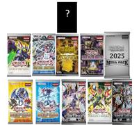 Yu-Gi-Oh Jeu de cartes à collectionner 10 boosters assortis + Ultima Supply Lot de 50 boosters scellés Yu-Gi-Oh Coffret cadeau TCG Collector Bundle