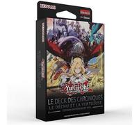 Yu-Gi-Oh! Deck des Chroniques Le Déchu et la Vertueuse – 51 cartes – Édition française – Dès 6 ans