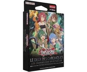 Yu-Gi-Oh! Le Deck des Chroniques : Les Charmeuses Spirituelles - Jeu de Cartes à Jouer - À partir de 6 Ans - 1ère édition française entièrement Foil