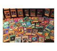 YU-GI-OH! Lot de 50 cartes holographiques en allemand (par exemple XYZ, Synchro, Super, Ultra, etc.) Cartes Yugioh à paillettes + 1 x chargeur par le haut Heartforcards