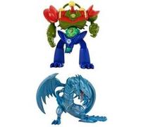 Yu-Gi-Oh - ! - Pack 2 Figurines Blue-Eyes White Dragon & Gate Guardian 10 Cm