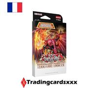 Yu-Gi-Oh! Pack 3 boosters Tuckbox Territoire Embrasé - 28 cartes dont 1 carte jeton à collectionner - À partir 6 ans - Édition française