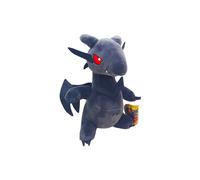 Yu-Gi-Oh! Peluche Dragon Noir Yeux Rouges 20 cm