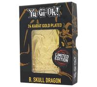 Yu-Gi-Oh réplique Card B. Skull Dragon limited carte plaquée Or et présentoir