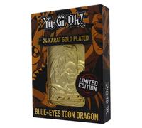 Yu-Gi-Oh réplique Card Blue Eyes Toon Dragon limited Edition carte plaquée Or