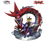 Plastoy Figurine Yami Yugi et Slifer - Plastique - 50 cm