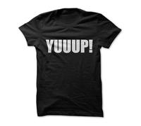 YU! T-Shirt Funny Nerd Tee TV Television Quote Present Gift Black 3XL