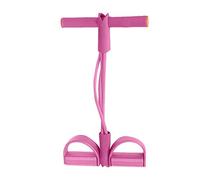 YUAFOAE Mise à Niveau 4 Tubes Exerciseur Multifonction Jambe Sit-Up Bodybuilding Expander MatéRiel D'EntraîNement éLastique Musculation Pull Rope Bande De RéSistance De PéDale