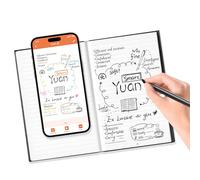 Yuan Smart Writing Set, Carnet Tablette de Papier sans Fil Bluetooth | Stylo Intelligent avec Carnet Intelligent, Carnet numérique, Stylo Connecté avec APP peut ajouter des étiquettes et partager