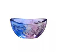 Yuanbao Aquarium de style chinois en émail pour aquarium, décoration pour bol au trésor, petite maison, salon, refroidisseur de vin, entrée, Feng Shui, attire la richesse, décoration de la maison