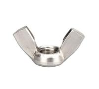 Yuanbao M3 M4 M5 M6 M8 M10 M12 Écrou papillon en acier inoxydable 304/316(M8(316Stainless Steel) 1pc)