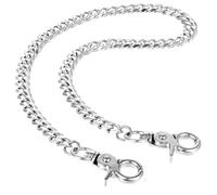 Yuanchu Chaîne de pantalon pour homme et femme - Chaîne de pantalon punk Hip-pop - En métal - Style gothique - Ceinture de motard - Chaîne de portefeuille - Sac décoratif - Accessoires pour hommes et