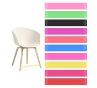 Yuanchu Lot de 10 bandes de chaise extensibles pour l'école - 5 niveaux de résistance - Bandes de chaise sensorielles pour enfants - Autisme sensoriel - Bande de gymnastique - Renforcement musculaire