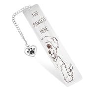 Yuanchu Marque-page en forme de chien pour lire les femmes, marque-pages pour les amateurs de livres, cadeau de Saint-Valentin pour ses lecteurs, souvenirs